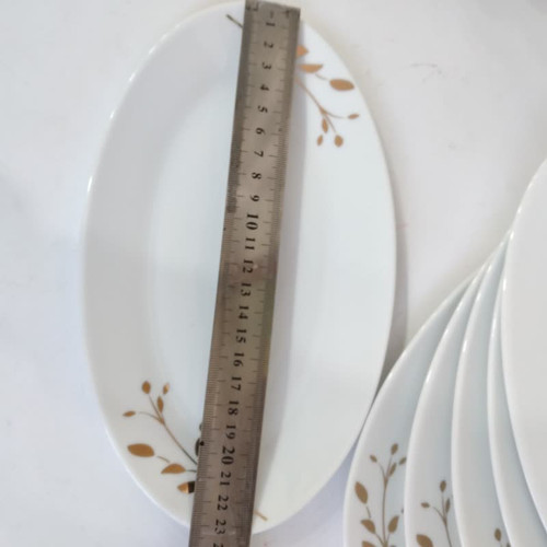 دیس چینی با طرح خوشه طلا