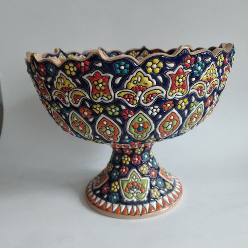 میوه خوری بزرگ میناکاری شده